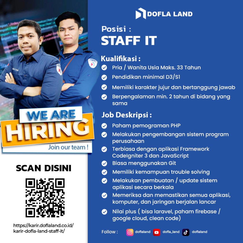 LOKER STAFF IT