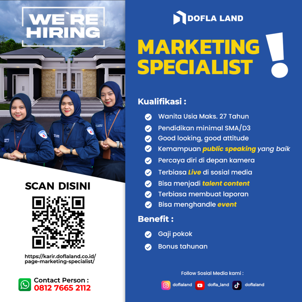 Loker Marketing Specialist